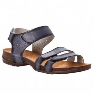 Propet Blue & Brown Farrah Leather Sandals Woman’s Size 6 Wide READ ALL